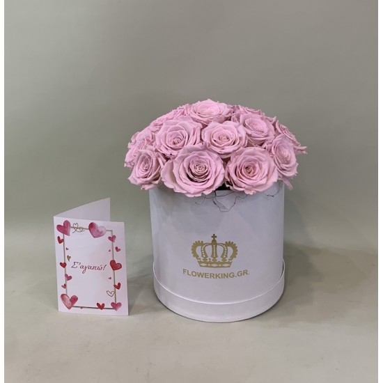Premium Box Roses 20 Forever Roses in premium Box (έξτρα χρώματα)|Box with Forever Roses ...